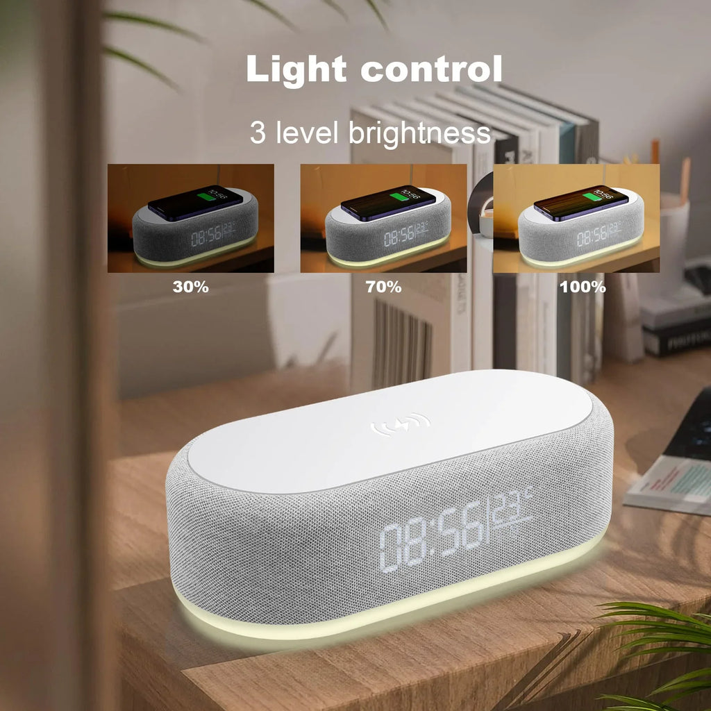 Wireless Charging Alarm Clock